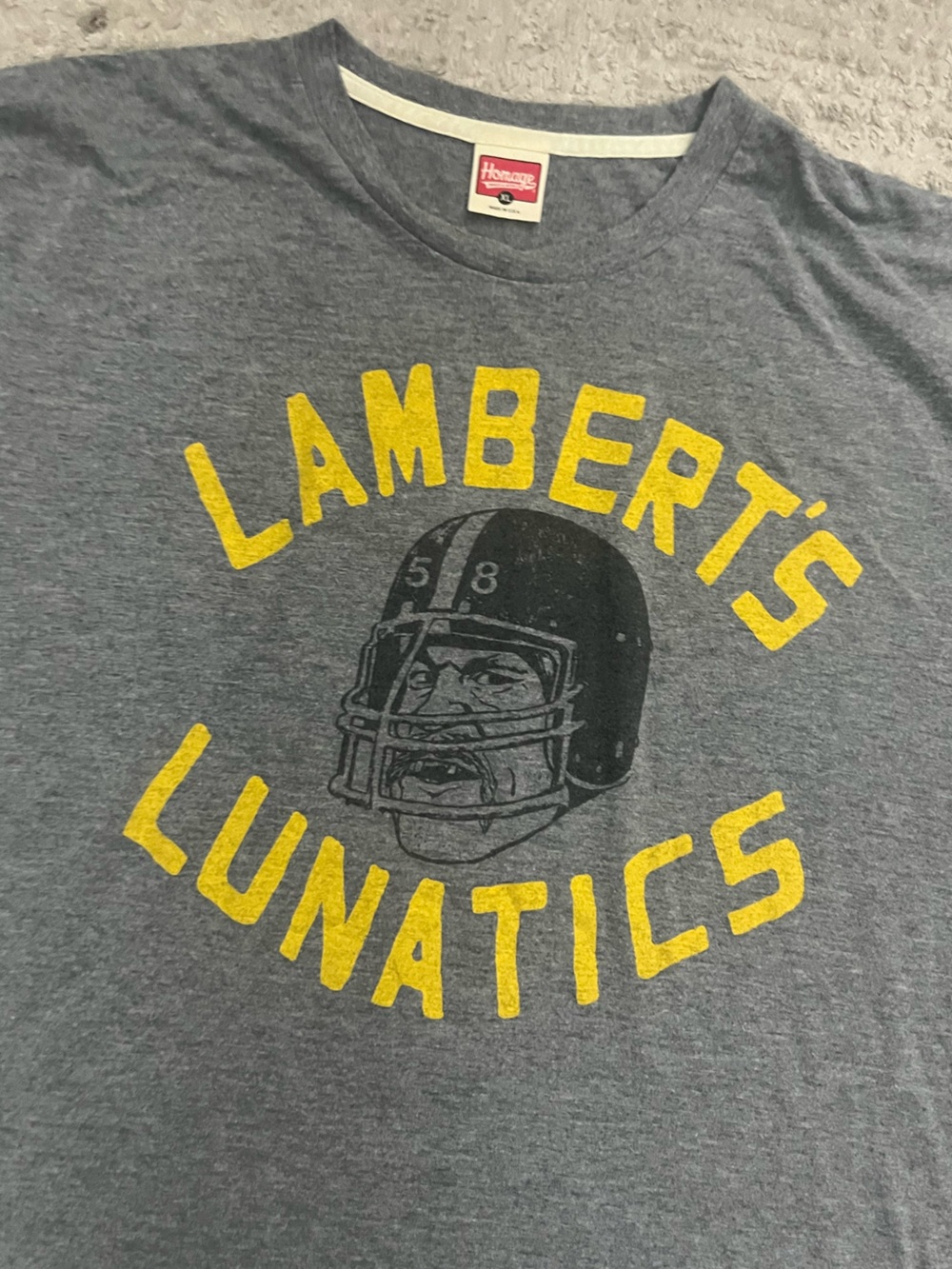 Homage Lambert’s Lunatics Pittsburgh Steelers Tee